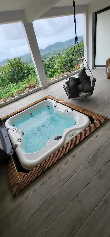 La Suite Bonsai Martinique Luxe/Spa/Vue Mer Le François Appartement